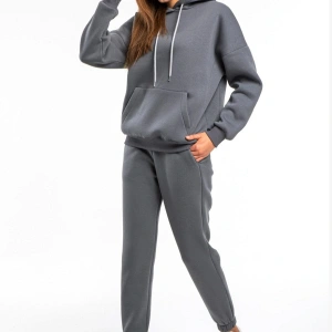 Kadın 2 Iplik Füme Eşofman Takımı