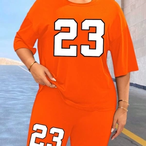 Kadın 2Lİ TAKIM OVERSİZE Trend T-shirt Şort Model 4922