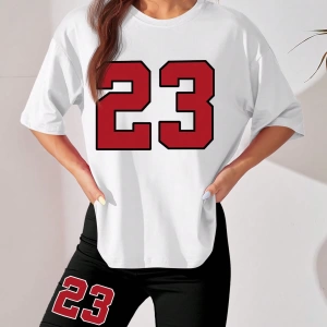 Kadın 2Lİ TAKIM OVERSİZE Trend T-shirt Şort Model 4922