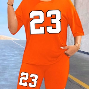 Kadın 2Lİ TAKIM OVERSİZE Trend T-shirt Şort Model 4922