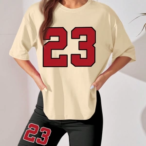 Kadın 2Lİ TAKIM OVERSİZE Trend T-shirt Şort Model 4922