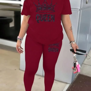 Kadın 2Lİ TAKIM OVERSİZE Trend T-shirt Şort Model 4945