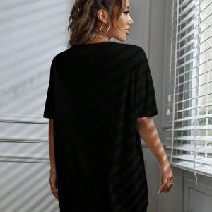 Kadın 2Lİ TAKIM OVERSİZE Trend T-shirt Şort Model 4962