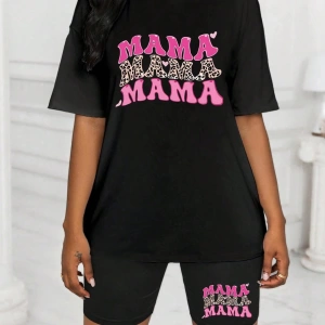 Kadın 2Lİ TAKIM OVERSİZE Trend T-shirt Şort Model 4970