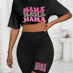 Kadın 2Lİ TAKIM OVERSİZE Trend T-shirt Şort Model 4970