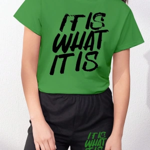 Kadın 2Lİ TAKIM OVERSİZE Trend T-shirt Şort Model 4972