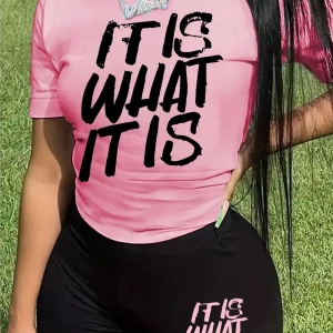 Kadın 2Lİ TAKIM OVERSİZE Trend T-shirt Şort Model 4972