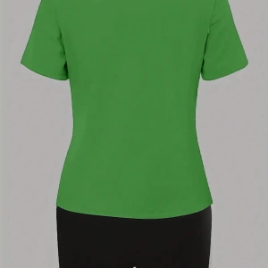 Kadın 2Lİ TAKIM OVERSİZE Trend T-shirt Şort Model 4972