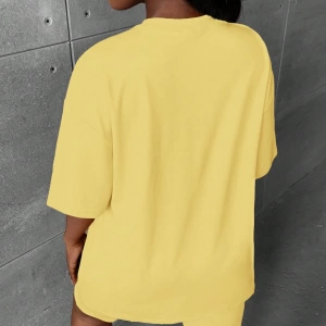 Kadın 2Lİ TAKIM OVERSİZE Trend T-shirt Şort Model 4976