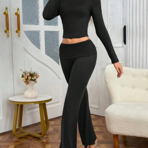 Kadın 2Lİ TAKIM OVERSİZE Trend T-shirt Şort Model 4984