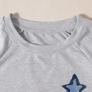Kadın 2Lİ TAKIM OVERSİZE Trend T-shirt Şort Model 4986