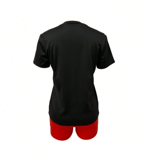 Kadın 2Lİ TAKIM OVERSİZE Trend T-shirt Şort Model 4987