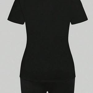 Kadın 2Lİ TAKIM OVERSİZE Trend T-shirt Şort Model 4994
