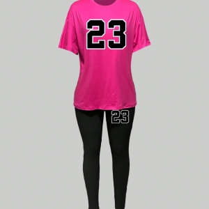 Kadın 2Lİ TAKIM OVERSİZE Trend T-shirt Şort Model 5001