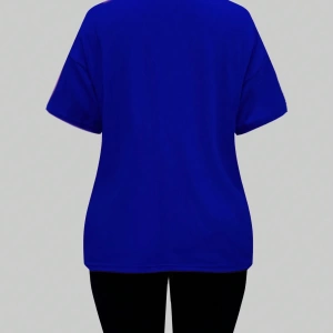 Kadın 2Lİ TAKIM OVERSİZE Trend T-shirt Şort Model 5007