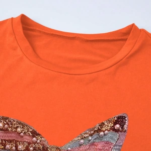 Kadın 2Lİ TAKIM OVERSİZE Trend T-shirt Şort Model 5017