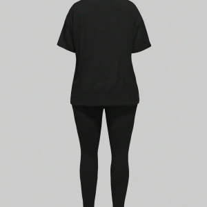 Kadın 2Lİ TAKIM OVERSİZE Trend T-shirt Şort Model 5026