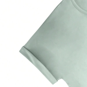 Kadın 2Lİ TAKIM OVERSİZE Trend T-shirt Şort Model 5043