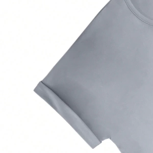 Kadın 2Lİ TAKIM OVERSİZE Trend T-shirt Şort Model 5043