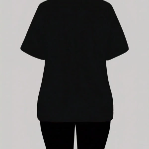 Kadın 2Lİ TAKIM OVERSİZE Trend T-shirt Şort Model 5058