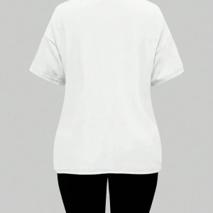 Kadın 2Lİ TAKIM OVERSİZE Trend T-shirt Şort Model 5064