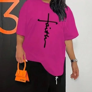 Kadın 2Lİ TAKIM OVERSİZE Trend T-shirt Şort Model 5065