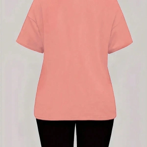 Kadın 2Lİ TAKIM OVERSİZE Trend T-shirt Şort Model 5067