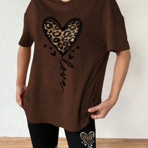 Kadın 2Lİ TAKIM OVERSİZE Trend T-shirt Şort Model 5071