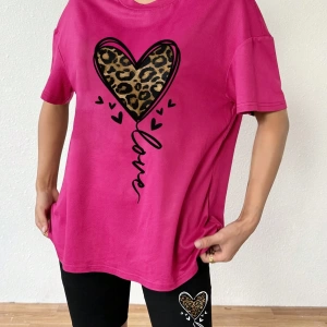 Kadın 2Lİ TAKIM OVERSİZE Trend T-shirt Şort Model 5071