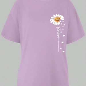 Kadın 2Lİ TAKIM OVERSİZE Trend T-shirt Şort Model 5073