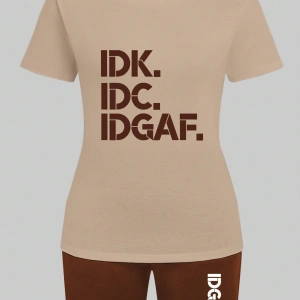 Kadın 2Lİ TAKIM OVERSİZE Trend T-shirt Şort Model 5078