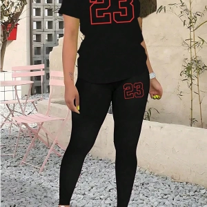 Kadın 2Lİ TAKIM OVERSİZE Trend T-shirt Şort Model 5080