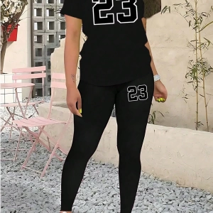 Kadın 2Lİ TAKIM OVERSİZE Trend T-shirt Şort Model 5080