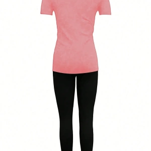 Kadın 2Lİ TAKIM OVERSİZE Trend T-shirt Şort Model 5080