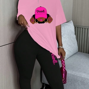 Kadın 2Lİ TAKIM OVERSİZE Trend T-shirt Şort Model 5082