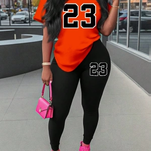 Kadın 2Lİ TAKIM OVERSİZE Trend T-shirt Şort Model 5082