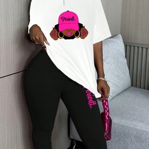 Kadın 2Lİ TAKIM OVERSİZE Trend T-shirt Şort Model 5082