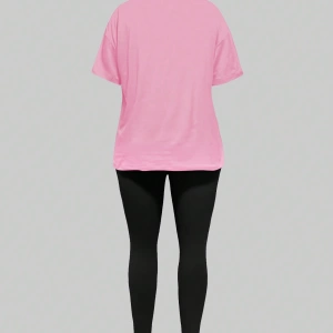 Kadın 2Lİ TAKIM OVERSİZE Trend T-shirt Şort Model 5082