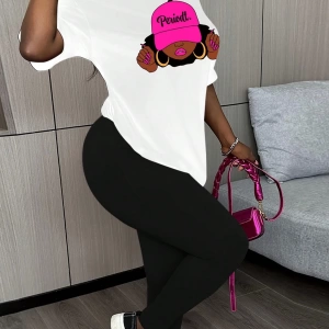 Kadın 2Lİ TAKIM OVERSİZE Trend T-shirt Şort Model 5082