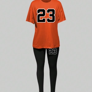 Kadın 2Lİ TAKIM OVERSİZE Trend T-shirt Şort Model 5082
