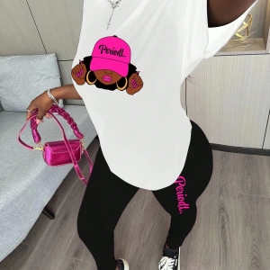 Kadın 2Lİ TAKIM OVERSİZE Trend T-shirt Şort Model 5082