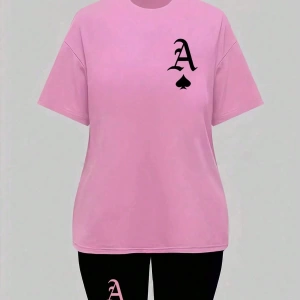 Kadın 2Lİ TAKIM OVERSİZE Trend T-shirt Şort Model 5088