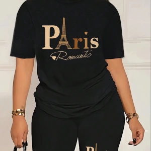 Kadın 2Lİ TAKIM OVERSİZE Trend T-shirt Şort Model 5092