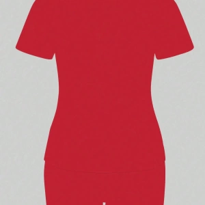 Kadın 2Lİ TAKIM OVERSİZE Trend T-shirt Şort Model 5093