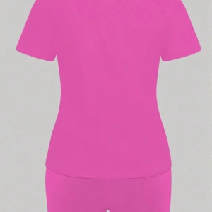 Kadın 2Lİ TAKIM OVERSİZE Trend T-shirt Şort Model 5093