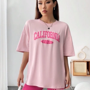 Kadın 2Lİ TAKIM OVERSİZE Trend T-shirt Şort Model 5096