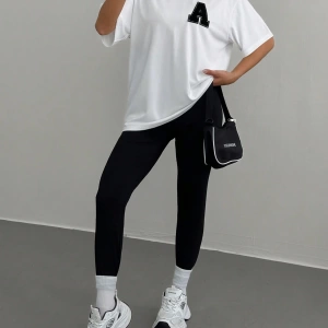 Kadın 2Lİ TAKIM OVERSİZE Trend T-shirt Şort Model 5098