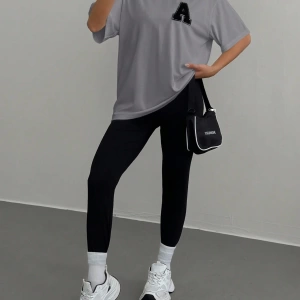 Kadın 2Lİ TAKIM OVERSİZE Trend T-shirt Şort Model 5098