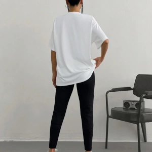 Kadın 2Lİ TAKIM OVERSİZE Trend T-shirt Şort Model 5098