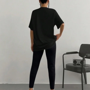 Kadın 2Lİ TAKIM OVERSİZE Trend T-shirt Şort Model 5098